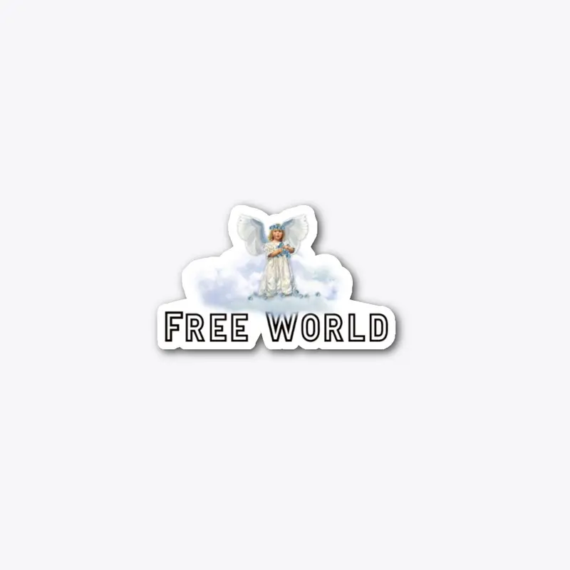 Free World Sticker