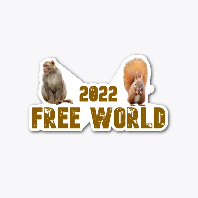 Free World Sticker