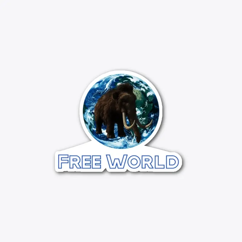 Free World Sticker