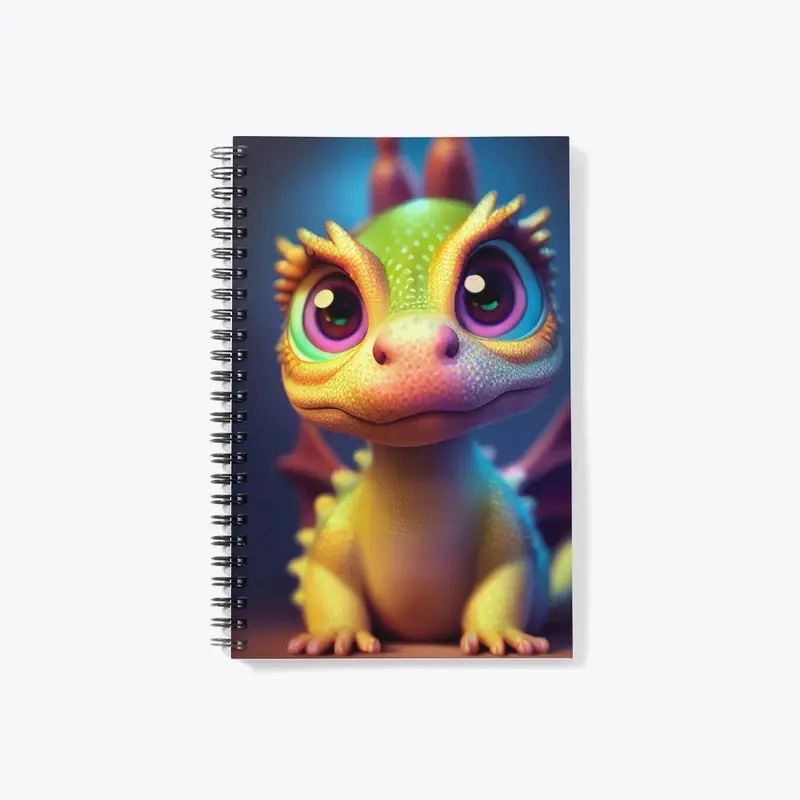 Cute Dragon Notebook