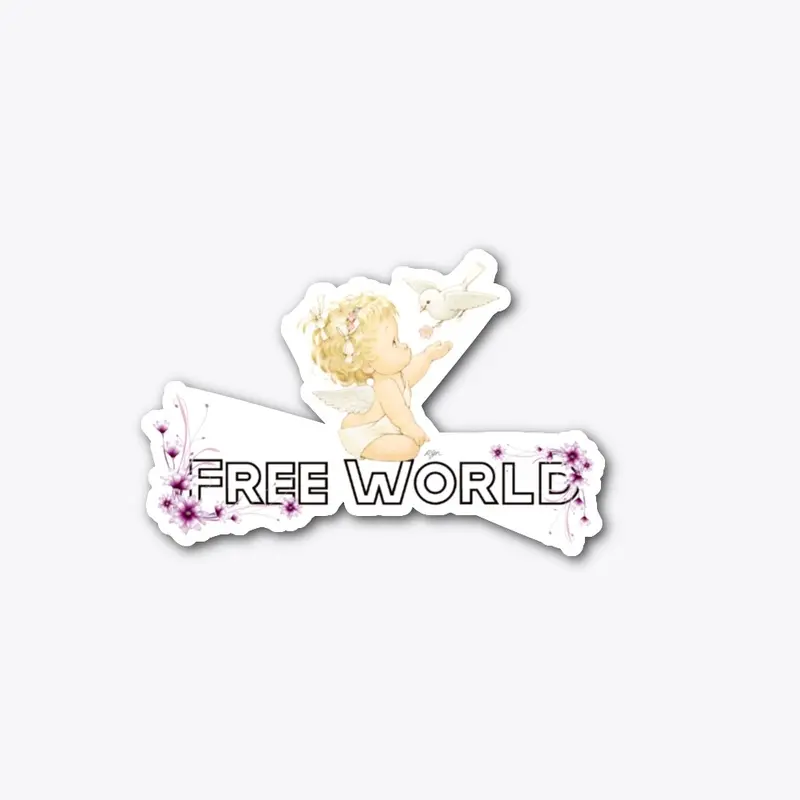 Free World Sticker 