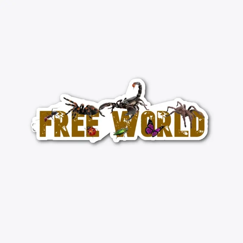 Free World Sticker