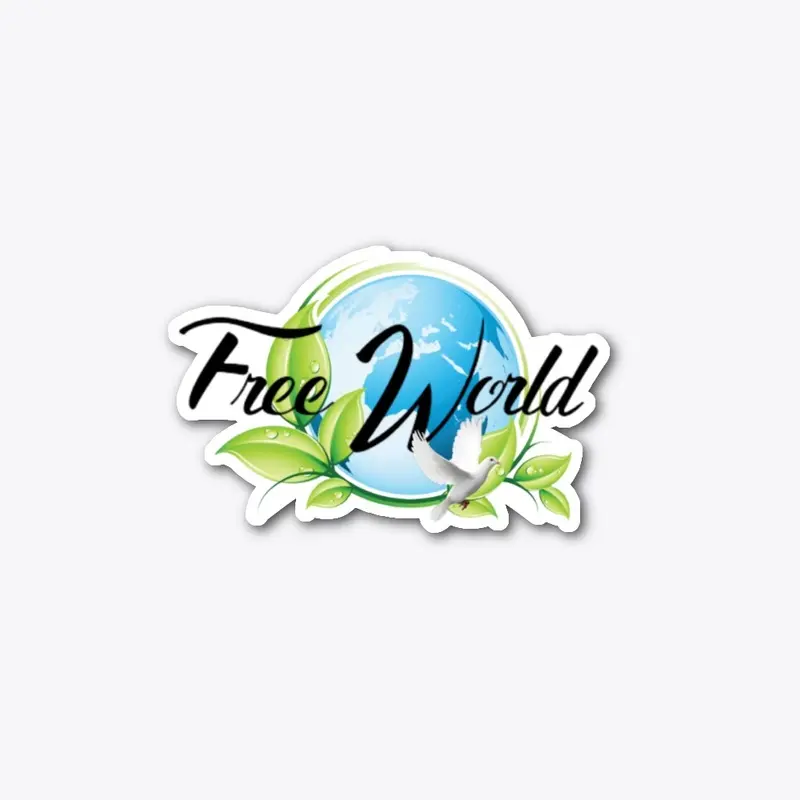 Free World Sticker