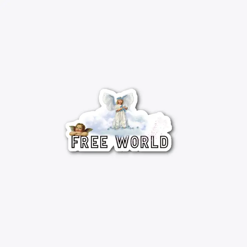 Free World Sticker