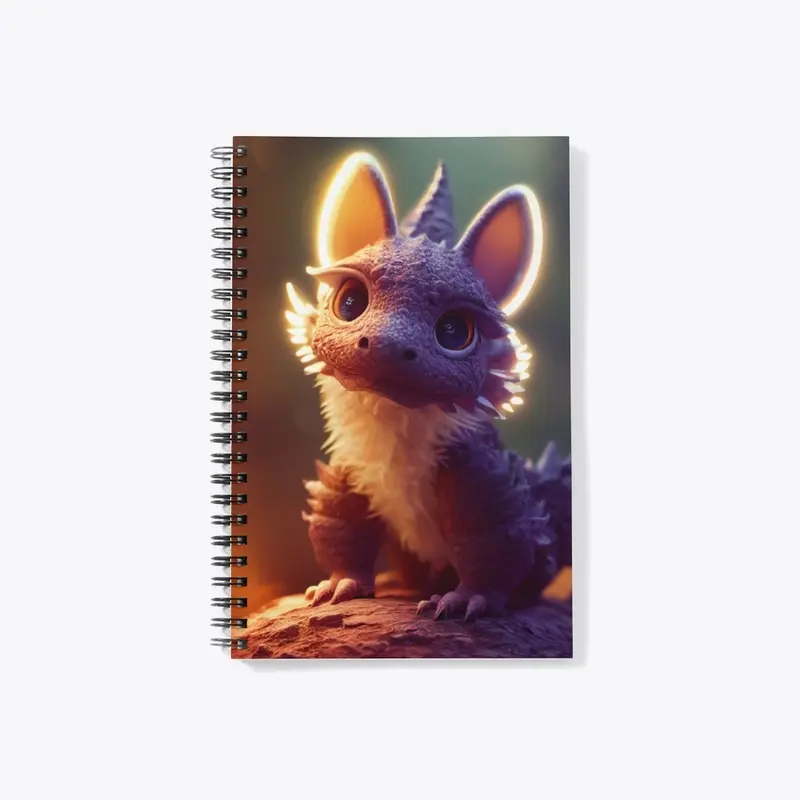 Purple Dragon Notebook