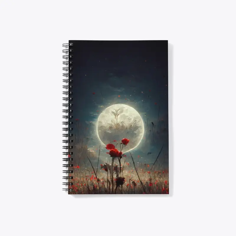 Midnight Bloom Notebook