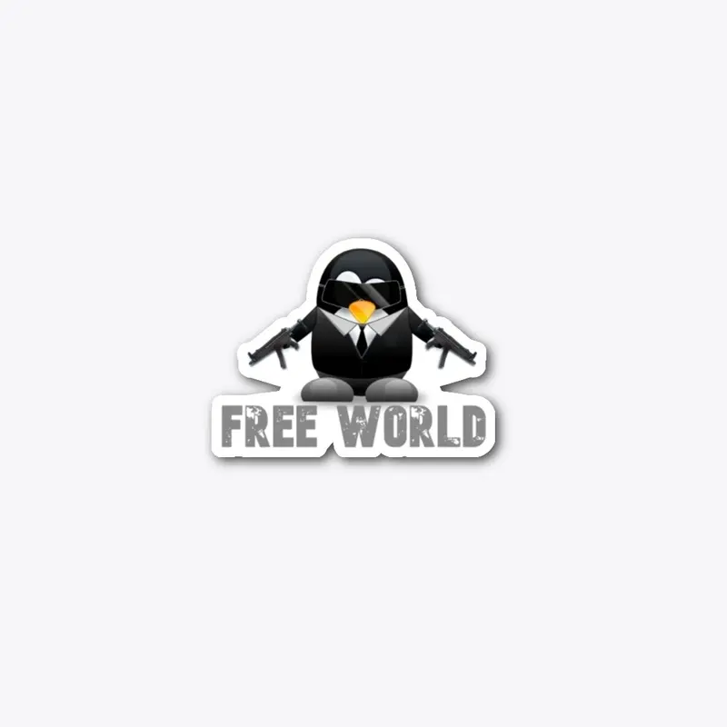 Free World Sticker 