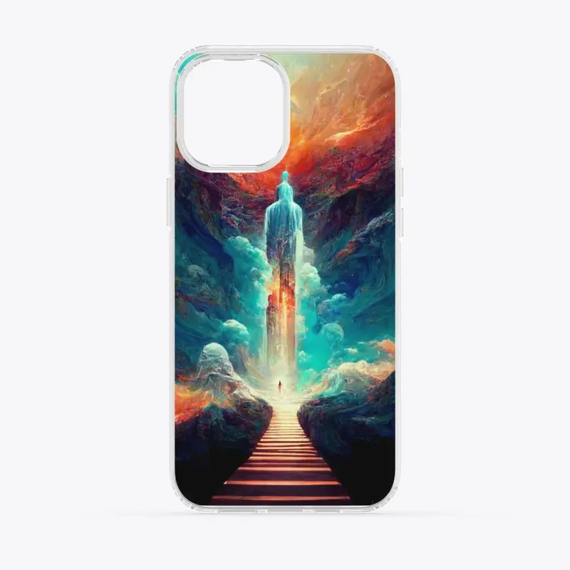 Colorful Fantasy World iPhone Case