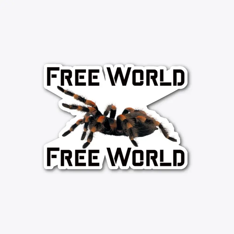 Free World Sticker